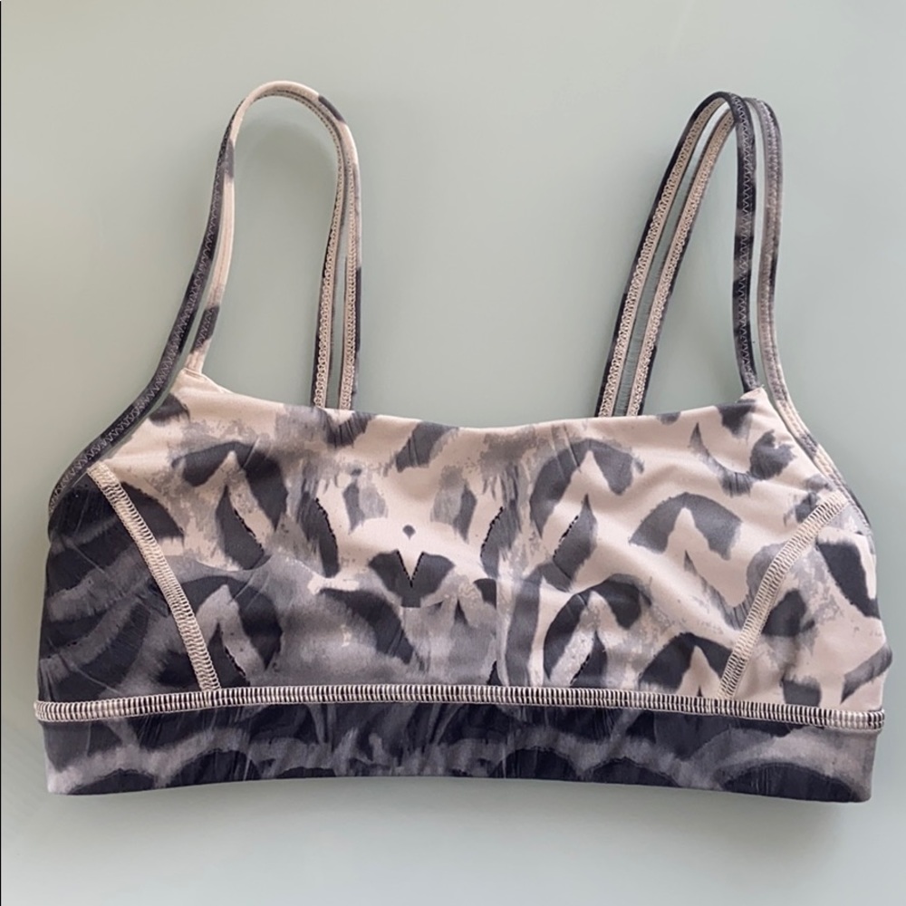 Patterned Lululemon Yoga Bra
